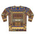 Ancient Assyrian Art Cuneiform Sweatshirt - Back