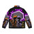 Lombax Team Puffer Jacket with Ratchet and Clank: Rift Apart inspired design - Back