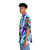 Anime-inspired Sayajin Blue Hawaiian Shirt featuring Gogeta from Dragon Ball Super - People Left