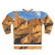 Anasazi Masonry Sweatshirt featuring Chacoan Culture and Prehistoric Architecture - Back