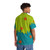 Retro 80s mystery pattern hawaiian shirt with scooby-doo inspired design - People Back