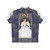 Retro 80s Labyrinth inspired Hawaiian shirt with Sarah and Jareth designs - Back
