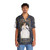 Retro 80s Labyrinth inspired Hawaiian shirt with Sarah and Jareth designs - People Front
