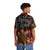 Retro 80s Hawaiian Shirt featuring Merry Christmas Mr. Lawrence movie imagery - People Back