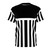 Stylish Port Adelaide Power Inspired Shirt with Magpies Football Stripes
