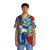 Retro 80s graffiti style b-boy hawaiian shirt - People Front
