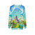 Alpha Sweatshirt featuring the iconic Asia band logo - hanging