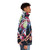 Liquid Sky Movie Puffer Jacket featuring vibrant colors and surreal design - men side right