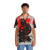 Samurai Warrior Hawaiian Shirt with Japanese Pop Art Design - People Front