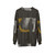 Alfred Hitchcock Silhouette Sweatshirt with Gold Details - hanging