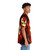 Autumn Blaze Qirin Hawaiian Shirt with Tropical Leaves Pattern - People Pight
