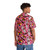 Kiwiana-inspired pink Hawaiian shirt with kawaii-style elements - People Back