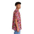 Kiwiana-inspired pink Hawaiian shirt with kawaii-style elements - People Pight