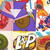 Kiwiana Hawaiian Shirt with Food and Drink Icons - Detail