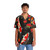 Japanese koi fish Hawaiian shirt with autumn leaf patterns - People Front