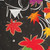 Japanese koi fish Hawaiian shirt with autumn leaf patterns - Detail