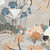 Elegant Japanese Garden Gray Hawaiian Shirt with Crane Birds - Detail