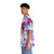 Sakura Hawaiian Shirt featuring a floral pattern design - People Left