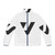V logo puffer jacket with sporty, graphic design
