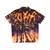 Kiss The Band Destroyer Fire Logo Hawaiian Shirt