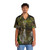 Hawaiian shirt with canal barge and reflections on waterway - People Front