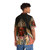 Saint Sarah Hawaiian Shirt with Tropical Print - People Back