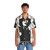Kiss Starchild White Background Hawaiian Shirt - People Front