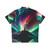Aurora Borealis Hawaiian Shirt with Stunning Nature Landscape - Back