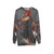 Akuma inspired anime sweatshirt with focus on Japanese streetwear and fighting game character merchandise - hanging