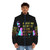 Leto Atreides Dune movie puffer jacket with leadership quote - men front