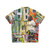 Reggae Soccer Legend Collage Hawaiian Shirt - Back