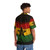 Reggae Hawaiian Shirt with Rastafarian Designs - People Back