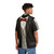 Black Tuxedo Hawaiian Shirt with Red Bowtie and Vest - People Back