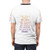 T-shirt featuring a collage of hobby-related icons and designs - men back