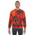 Agoti FNF mod character graffiti print on a cozy sweatshirt - men