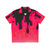 Reddish pink flames Hawaiian shirt