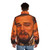 Leonardo DiCaprio Meme Puffer Jacket - Iconic Celebrity Streetwear - men back