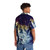 Artsy Hawaiian Shirt with Kingdom Hearts Keyblade and Sora Design - People Back