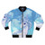 The Last Unicorn bomber jacket with unicorn, lady amalthea, and retro 80s movie graphics
