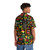 Jamaican One Love Reggae Pattern Hawaiian Shirt - People Back