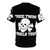 Skull graphic t-shirt with the text "Toxic Twins World Tour" - Back
