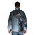 Leon S. Kennedy Resident Evil Puffer Jacket with Survival Horror Apparel Design - men back