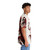 Red symbiotic Hawaiian shirt with comic book alien and spider design - People Pight