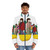 Lemonland Puffer Jacket featuring The Lemon Twigs band members - men front