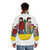 Lemonland Puffer Jacket featuring The Lemon Twigs band members - men back