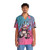 Anime-style Hawaiian shirt with supernatural elements and original character design - Lifestyle