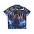 Colorful anime fireworks Hawaiian shirt with fantasy scene