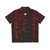 Red Matrix Code Hawaiian Shirt - Cyber Futuristic Programming Shirt