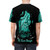 Toxic Jungle Inspired T-shirt featuring fantasy creatures and nature imagery - men back