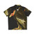California Condor Hawaiian Shirt with Mystical, Gothic, and Tattoo Style Design